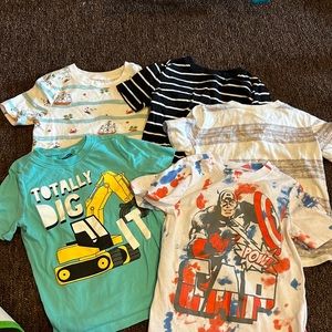 Toddler boy tshirt bundle - 4T